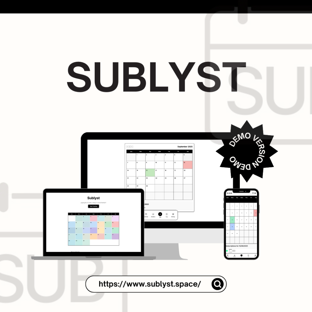 Sublyst Project